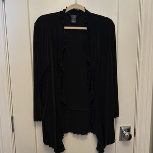 Women's ruffled cardigan by FIORE, L